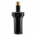 Pipers Pit 2 in. Pressure Regulated Pop Up Spray Head Sprinkler w/Brass Center Strip Pattern Twin Spray Nozzle PI2669869